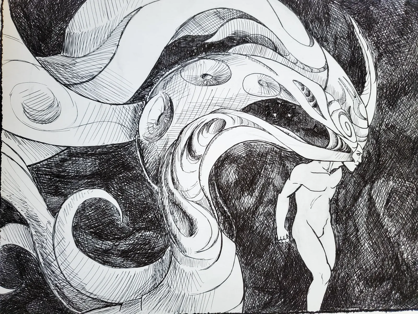 Organic Man — figure study